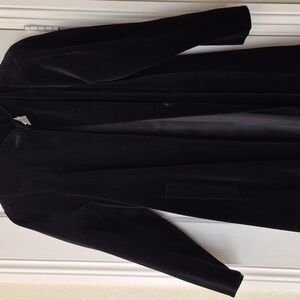*VTG Velvet Maxi Coat XS/ LRG